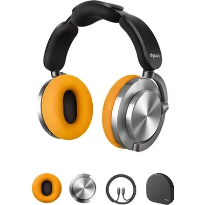 OnTrac Bluetooth-Kopfhörer gelb/aluminium