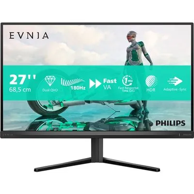 Evnia 27M2N3500NL/00 69 cm (27") Gaming Monitor dunkelgrau, Widescreen QHD (2560x1440), 0,5 ms Reaktionszeit