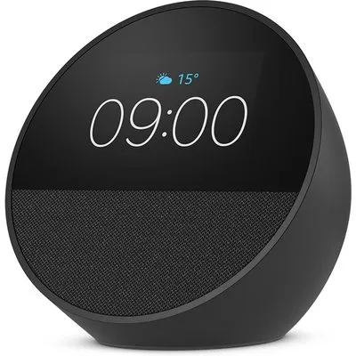 Echo Spot (2024) Smart Speaker schwarz