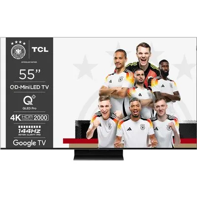 55C79N 139 cm (55") Mini LED-TV, 4K Ultra HD, Smart-TV, HDR-Wiedergabe, 144 Hz, DVB-T2/DVB-C/DVB-S2