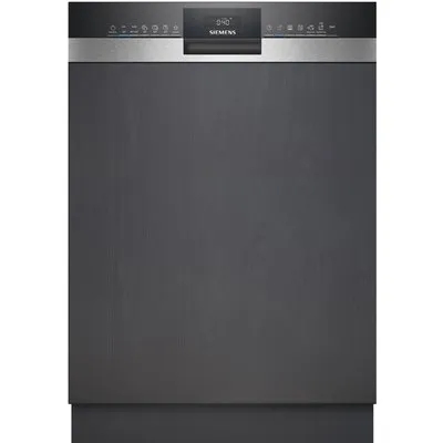 SX53ES22CE teilintegrierbarer 60 cm Geschirrspüler edelstahl