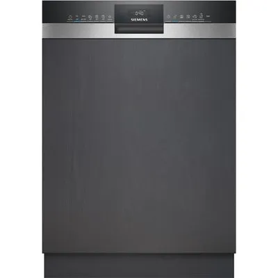 SN53ES04TE Teilintegrierter Einbau-Geschirrspüler 60 cm edelstahl