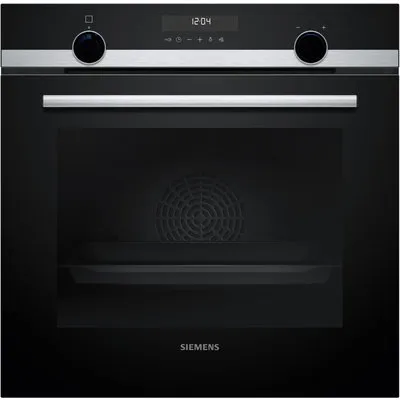 HB578HBS7 Einbaubackofen edelstahl, 71 l, Pizza-Stufe, schnelles Vorheizen, WLAN, pyrolytische Selbstreinigung, 59,4 cm breit, A+, iQ500