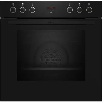 E1CCD2AK3 Einbau Elektro-Herd schwarz, 71 l, Pizza-Stufe, schnelles Vorheizen, Heißluftgrill, 59,43 cm breit, A+
