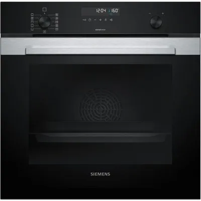 HB378G6S3 Einbaubackofen edelstahl, 71 l, Pizza-Stufe, schnelles Vorheizen, pyrolytische Selbstreinigung, 59,4 cm breit, A+, iQ500