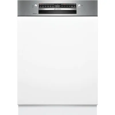 SMI4EAS28E Teilintegrierter Einbau-Geschirrspüler 60 cm gebürsteter stahl