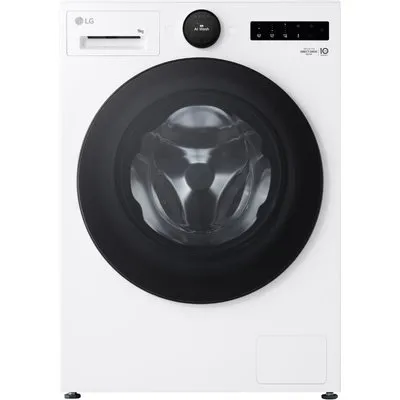 F4WX809YC Stand-Waschmaschine-Frontlader essence white, 9 kg, 1350 U/min, 72 dBA