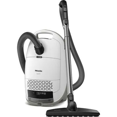 Guard M1 Parquet Flex Bodenstaubsauger brillantweiß, mit Beutel, 4,5 l Staubvolumen, 11 m Reichweite, Parkett-Bürste