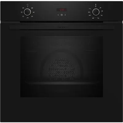 B1CCC0AK3 Einbaubackofen schwarz, 71 l, schnelles Vorheizen, 59,4 cm breit, A+