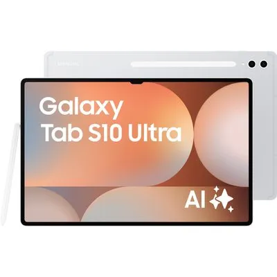 Galaxy Tab S10 Ultra WiFi Tablet silber, 14,6 Zoll Display, 256 GB Speicher, 12 GB RAM, Octa Core, Android, 13 MP Kamera