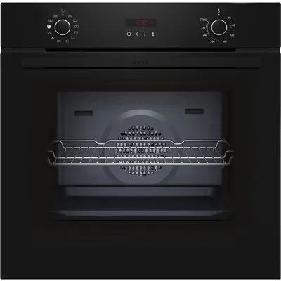 B2CVG6AK3 Backofen mit Dampfunterstützung schwarz, 71 l, Pizza-Stufe, pyrolytische Selbstreinigung, 59,4 cm breit, A+