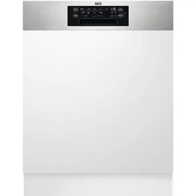 FEE9680APM Teilintegrierter Einbau-Geschirrspüler 60 cm edelstahl