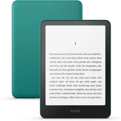 Kindle Paperwhite (16GB) E-Book Reader mit Spezialangeboten jadegrün