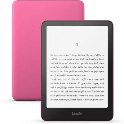 Kindle Paperwhite (16GB) E-Book Reader mit Spezialangeboten rosa