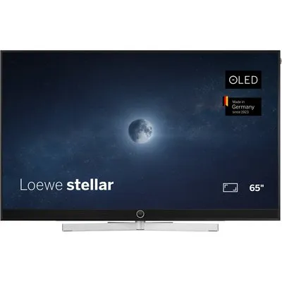 stellar 65 dr+ (Tizen OS) 164 cm (65") OLED-TV alu black/lava, 4K Ultra HD, Smart-TV, 144 Hz, Sprachsteuerung