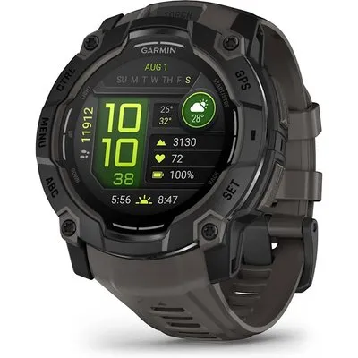 Instinct 3 AMOLED (50mm) Multisport-Smartwatch schwarz
