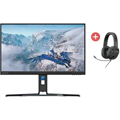 Legion R24e 61 cm (24") Gaming Monitor + Dein Geschenk:  H110 Gaming Headset, Widescreen Full HD (1920x1080), 0,5 ms Reaktionszeit