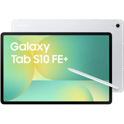 Galaxy Tab S10 FE+ (128GB) WiFi Tablet silber, 13,1 Zoll Display, Octa Core, Android, 21 Std. Akku, 13 MP Kamera