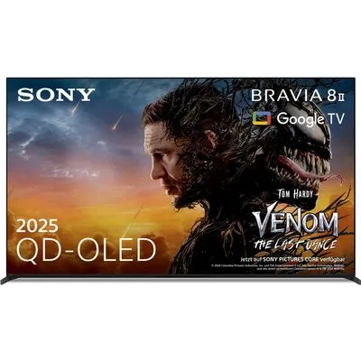 BRAVIA 8M2 K-55XR8M25BP 139 cm (55") OLED-TV schwarz, 4K Ultra HD, Smart-TV, HDR-Wiedergabe, 120 Hz, Sprachsteuerung