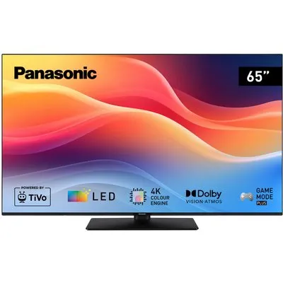 TB-65W61AEZ 164 cm (65") LCD-TV mit LED-Technik schwarz, 4K Ultra HD, Smart-TV, HDR-Wiedergabe, DVB-T2/DVB-C/DVB-S2, Sprachsteuerung