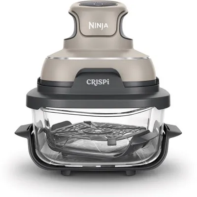 FN101EUST CRISPi 4-in-1 Tragbare Glas-Heißluftfritteuse stone