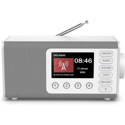 DR1001 Digitalradio weiss