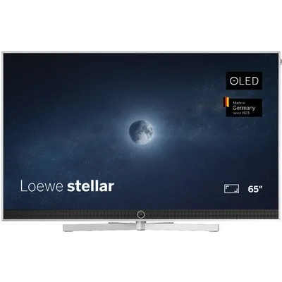 stellar 65 dr+ (VIDAA OS) 164 cm (65") OLED-TV alu brushed/concrete, 4K Ultra HD, Smart-TV, 144 Hz, Sprachsteuerung