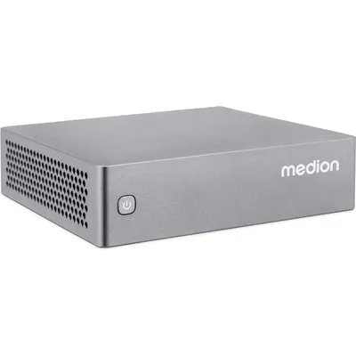 S06e (MD35355) Mini PC silber, Intel  N100, 4 GB RAM, 128 GB SSD, Intel UHD Graphics, Windows 11, Wi-Fi 6 (802.11ax)