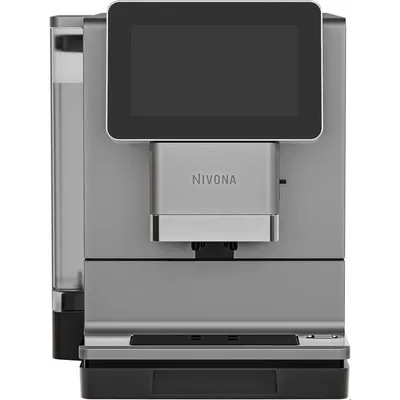 CafeRomatica NIVO 9103 Kaffee-Vollautomat titan, Milchbehälter, Stahl-Kegel-Mahlwerk, 15 bar, 2,2 l, Apps ladbar