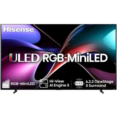 100UXQ 253 cm (100") RGB Mini LED-TV schwarz/dunkelgrau, 4K Ultra HD, Smart-TV, DVB-T2/DVB-C/DVB-S2, Sprachsteuerung