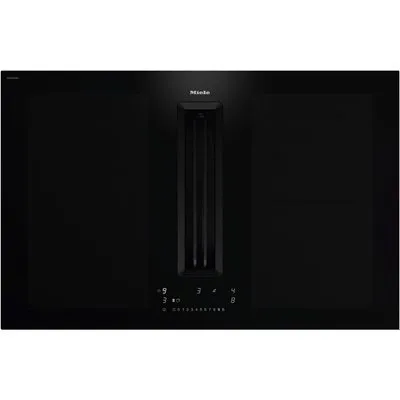 KMDA 7676-1 FL BlackPerfection Autark-Induktionsfeld mit Dunstabzug