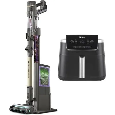 IP3256EUT + Ninja AF140EU, Stielstaubsauger, 70 min Laufzeit, 0,7 l Staubvolumen