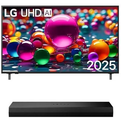 55UA74006LB 139 cm (55") LCD-TV mit LED-Technik inkl. S20A Soundbar, 4K Ultra HD, Smart-TV, HDR-Wiedergabe, DVB-T2/DVB-C/DVB-S2