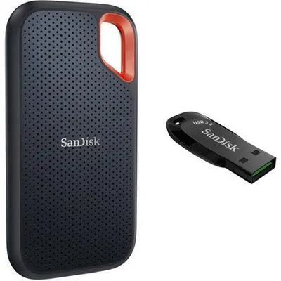 Extreme Portable SSD V2 (1TB) inkl. Ultra Shift USB 3.2 (32GB)