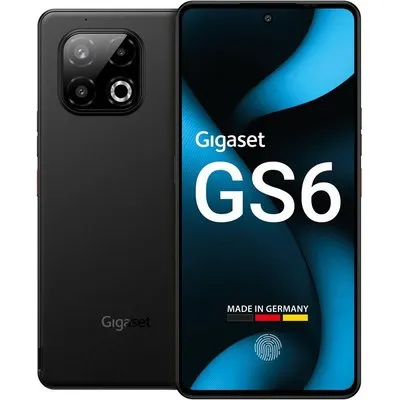 GS6 Smartphone titanium black, 128 GB Speicher, 8 GB RAM, 64 MP Kamera, 6,67 Zoll Display, 52,27 Std. Akku, 5G, Android