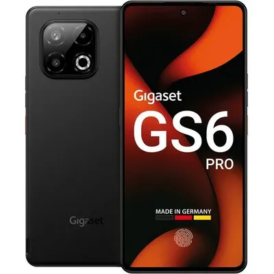 GS6 Pro Smartphone titanium black, 256 GB Speicher, 8 GB RAM, 64 MP Kamera, 6,67 Zoll Display, 52,27 Std. Akku, 5G, Android