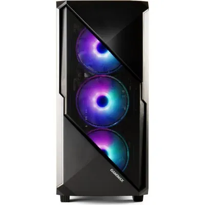 Gamemax Striker 7915 PC schwarz, AMD Ryzen 7, 16 GB RAM, 1000 GB SSD, nVidia GeForce RTX 5060 (8 GB), Windows 11, Gaming geeignet, Wi-Fi 5 (802.11ac)