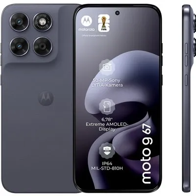 moto g67 (256GB) Smartphone PANTONE arctic seal, 4 GB RAM, 50 MP Kamera, 6,78 Zoll Display, 59,43 Std. Akku, 5G, Android