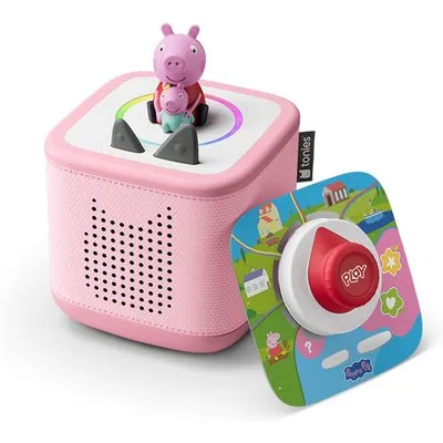 Toniebox 2 Play Starterset Streaming-Lautsprecher inkl. Peppa Pig rosa