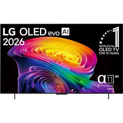 OLED42C68LA 106 cm (42") OLED evo AI TV, 4K Ultra HD, Smart-TV, HDR-Wiedergabe, 120 Hz, DVB-T2/DVB-C/DVB-S2, Sprachsteuerung