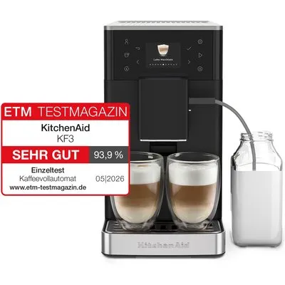 5KES8453EBM Kaffee-Vollautomat mattschwarz, 15 bar, 1,8 l