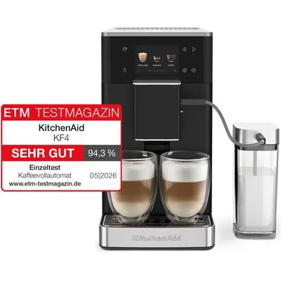 5KES8454EBM Kaffee-Vollautomat mattschwarz, Milchbehälter, 18 bar, 1,8 l