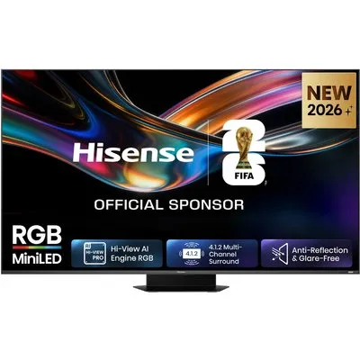 75UR9DS 189 cm (75") RGB MiniLED-TV anthrazit, 4K Ultra HD, Smart-TV, DVB-T2/DVB-C/DVB-S2, Sprachsteuerung