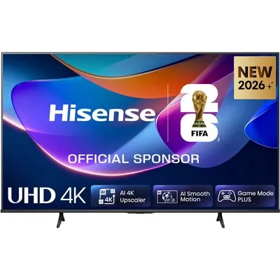 55A6S 139 cm (55") LCD-TV mit LED-Technik schwarz, 4K Ultra HD, Smart-TV, DVB-T2/DVB-C/DVB-S2, Sprachsteuerung