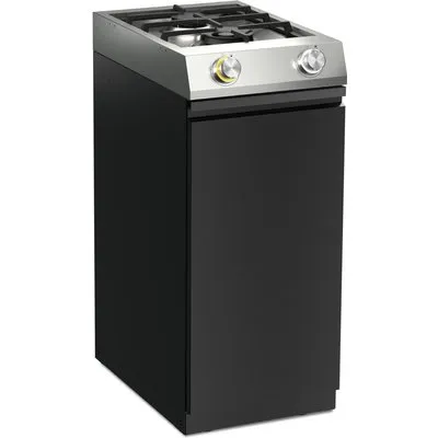 Dreams Cook S 2P Modul Outdoor-Gaskochfeldmodul lava schwarz