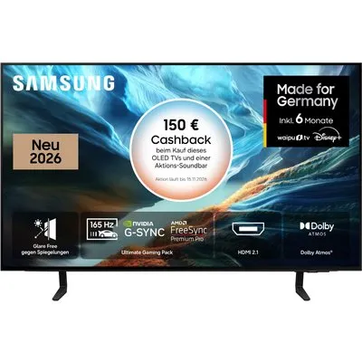 GQ42S93HAE 105 cm (42") OLED Vision AI Smart TV graphitschwarz, 4K Ultra HD, Sprachsteuerung