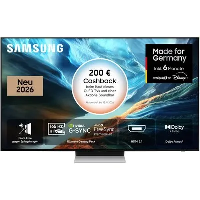 GQ48S93HAE 120 cm (48") OLED Vision AI Smart TV graphitschwarz, 4K Ultra HD, Sprachsteuerung
