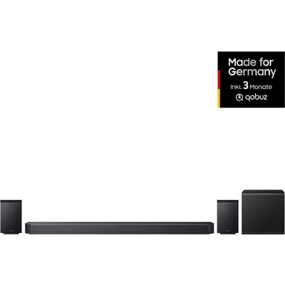 HW-Q935GH Soundbar + Subwoofer + Surround titan schwarz