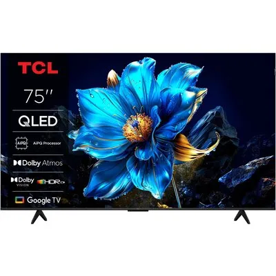75P71K 189 cm (75") QLED-TV brushed metal, 4K Ultra HD, Smart-TV, DVB-T2/DVB-C/DVB-S2, Sprachsteuerung
