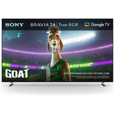 BRAVIA 7M2 K-98XR75M2 248 cm (98") True RGB LED TV schwarz, 4K Ultra HD, Smart-TV, HDR-Wiedergabe, 120 Hz, Sprachsteuerung